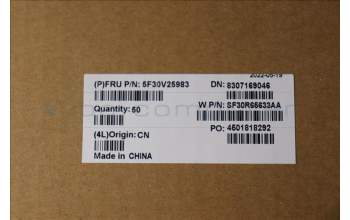 Lenovo 5F30V25983 FINGER_PRT FRU FPR Round FoP BLK PTC-JYT
