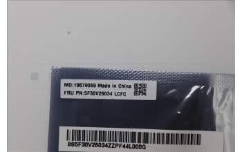 Lenovo 5F30V26034 FINGER_PRT FRU FPR CS24 LG R_FoP Syn-OMS