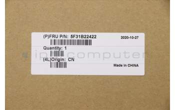 Lenovo 5F31B22422 FINGER_PRT FP BD C 82FN w/FFC
