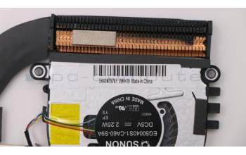 Lenovo HEATSINK Thermal Module C 80XC W/Fan DIS para Lenovo IdeaPad 720s-14IKB (80XC/81BD)