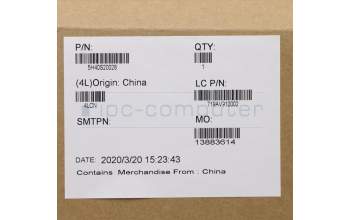 Lenovo 5H40S20028 HEATSINK Heatsink L 81W4 WEIHONG