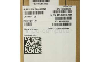 Lenovo 5H40S20240 HEATSINK Thermal module W 82HV ROBIN