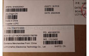 Lenovo 5H40S20421 HEATSINK Heatsink L 82NJ WEIHONG