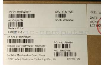 Lenovo 5H40S20517 HEATSINK Heatsink L 82TV WEIHONG