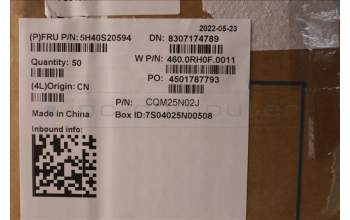 Lenovo 5H40S20594 HEATSINK Thermal module W 82R7 KIPO