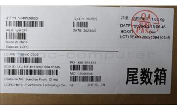 Lenovo 5H40S20800 HEATSINK Heatsink L 82XN TAISOL