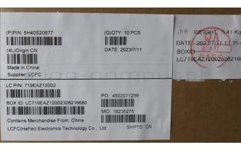 Lenovo 5H40S20877 HEATSINK Thermal module L83BY DIS AVC