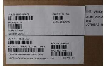 Lenovo 5H40S20878 HEATSINK Thermal module L83BY DIS orc