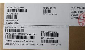 Lenovo 5H40S20992 HEATSINK HEATSINK L 83D4 UMA WEIHONG