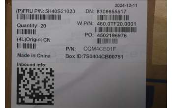 Lenovo 5H40S21023 HEATSINK Heatsink W 21KH P28H45 HY Plus