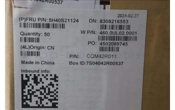 Lenovo 5H40S21124 HEATSINK Heatsink W 21MR HY H28