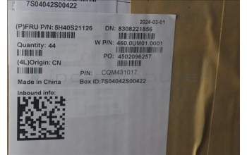 Lenovo 5H40S21126 HEATSINK Heatsink W 21MS HY U15