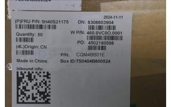 Lenovo 5H40S21175 HEATSINK Heatsink W 83J3 HY