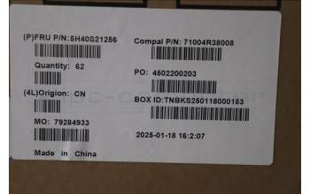 Lenovo 5H40S21256 HEATSINK Heatsink C 83JX HUA