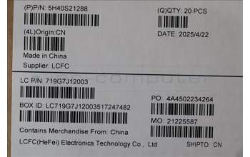 Lenovo 5H40S21288 HEATSINK HEATSINK L 83M4 TWL AVC