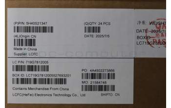 Lenovo 5H40S21347 HEATSINK HEATSINK L 83JN DIS AVC