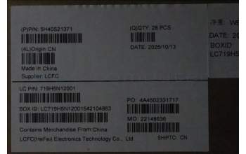 Lenovo 5H40S21371 HEATSINK HEATSINK L 83S0 GN20 AVC