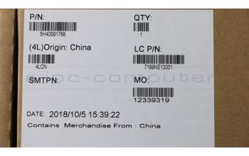 Lenovo 5H40S91768 Heatsink L 81LB DIS_1060