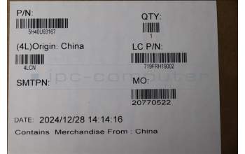 Lenovo 5H40U93167 HEATSINK I/A 150W 7Pin ARGB Cooler