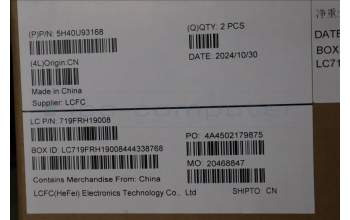 Lenovo 5H40U93168 HEATSINK I/A 7Pin 360mm LC Cooler