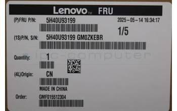 Lenovo 5H40U93199 HEATSINK 27L ARL-S 125W CPU cooler