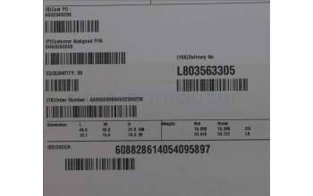 Lenovo 5H40U93248 HEATSINK AMD-HX 55W ARGB CPU cooler