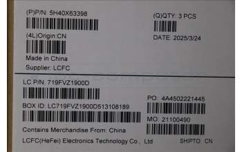 Lenovo 5H40X63398 HEATSINK 240 LC cooler,AVC