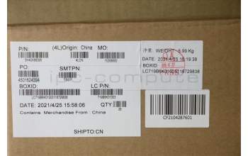 Lenovo HEATSINK ThorP P-1 UMA THM ASSY AVC para Lenovo ThinkPad P15v Gen 1 (20TQ/20TR)