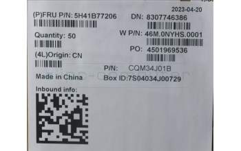 Lenovo 5H41B77206 HEATSINK FRU ASSY THM HUAYING L300W GEN3