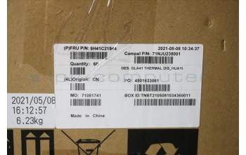 Lenovo 5H41C21944 HEATSINK Heatsink C 82L7 DIS_Huayi