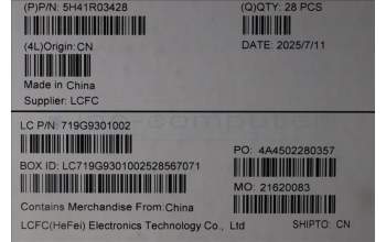 Lenovo 5H41R03428 HEATSINK FRU MTS40_UMA_THM_ASSY DELTA
