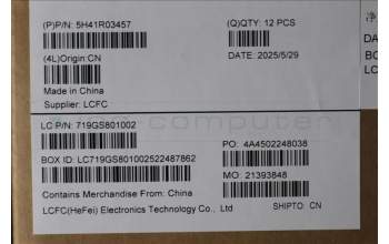 Lenovo 5H41R03457 HEATSINK MTS41_UMA_THM ASSY HUAYING
