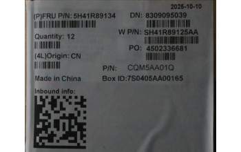 Lenovo 5H41R89134 HEATSINK HYB Thermal PEAK+PEAK ASM