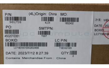 Lenovo 5H51L77318 HINGE ACCY KITS HINGE AL FSD KX3B0