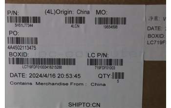 Lenovo 5H51L77344 HINGE FRU KITS HINGE CFRP 2.8K&LP CJ