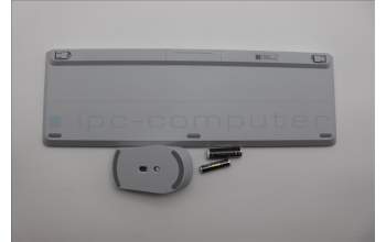 Lenovo 5KM0U87912 Keyboard_Mouse,2.4G,Spanish,Cloud Grey