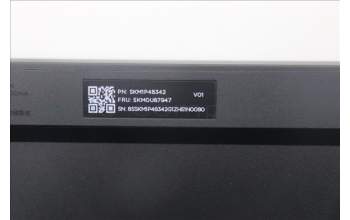 Lenovo 5KM0U87947 AI Keyboard_Mouse,2.4G,Hebrew,Black