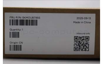 Lenovo 5KM0U87993 Keyboard_Mouse, 2.4G, German, Luna Grey, Black Wheel