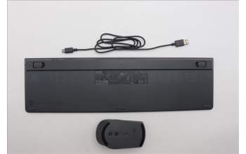 Lenovo 5KM0U88172 AI Keyboard_Mouse, Wireless, Arabic, Storm Grey