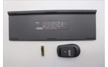 Lenovo 5KM0U88237 Keyboard_Mouse, Wireless, UK English, Luna Grey