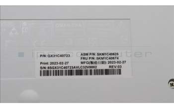 Lenovo 5KM1C40674 KYB_MOUSE Primax R71_G2 2.4G WTGSW_F_G