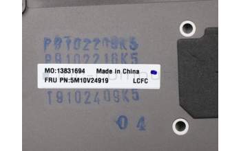 Lenovo 5M10V24919 MECH_ASM GRP,KBD,BZL,EURO ENG,WW,IG,CHY