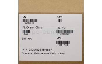 Lenovo 5M10W51760 MECH_ASM CS16_2BCP,MYLAR,SILVER,TRA