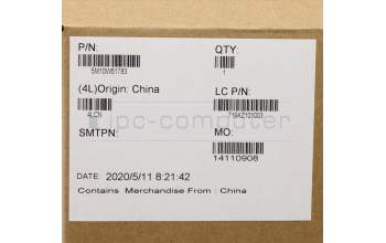 Lenovo 5M10W51783 MECH_ASM CS16_2BCP,MYLAR,BLACK,TRA