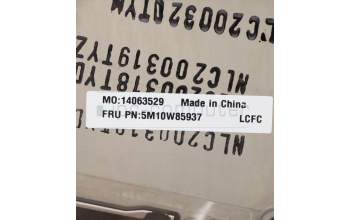 Lenovo 5M10W85937 MECH_ASM GRP KBD BZL,SLV,WW,DB,CHY