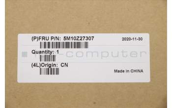 Lenovo 5M10Z27307 MECH_ASM FRU KB Cc_PT_FP_BK_UK_NOR