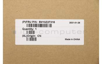 Lenovo 5M10Z27316 MECH_ASM FRU KB Cc_PT_FP_BK_UK_UKE