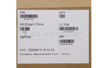 Lenovo 5M10Z27382 MECH_ASM FRU BLKB Cc_PT_FP_BK_UK_SWS
