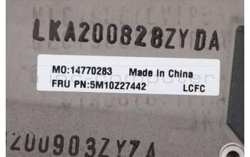 Lenovo 5M10Z27442 MECH_ASM GRP_KBD_BZL_BG_WLAN_DB_TRA