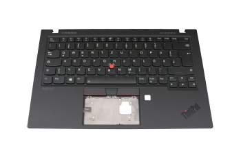 5M10Z27459 teclado incl. topcase original Lenovo DE (alemán) negro/negro con retroiluminacion y mouse stick WLAN